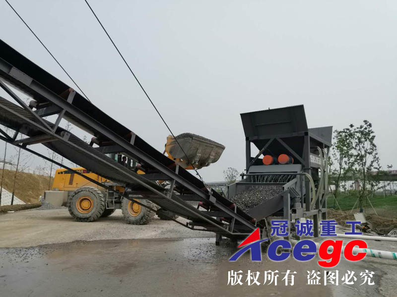 振動洗砂機
